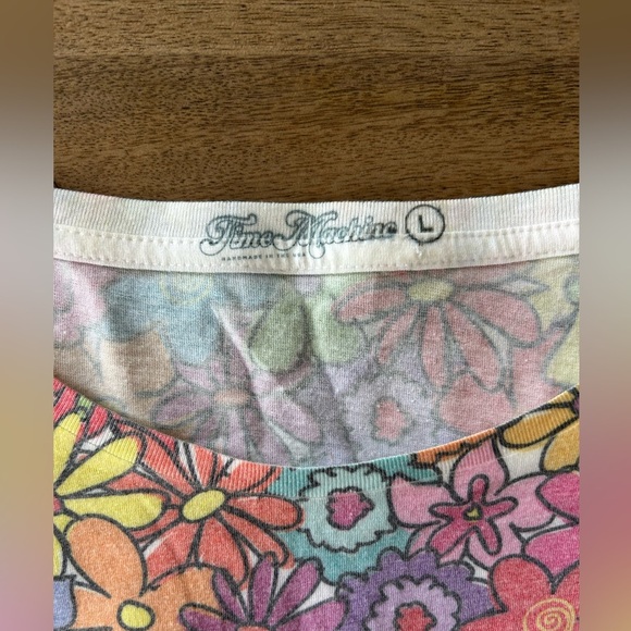 Time Machine Coachella Flowy Shirt Size L - Picture 4 of 6